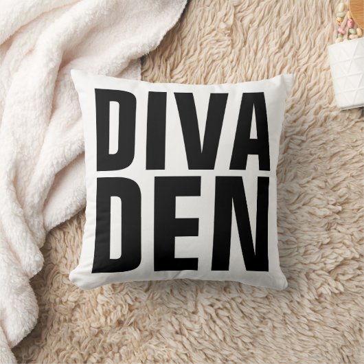 DIVA DEN PILLOW VOOR WIFE OF MOM KUSSEN (Deken)