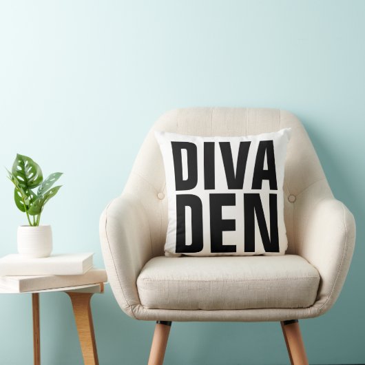 DIVA DEN PILLOW VOOR WIFE OF MOM KUSSEN (Stoel)