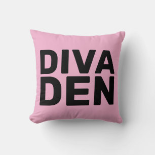 DIVA DEN PINK SIERKUSSENNEN KUSSEN