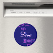 Diva Designer Name I Magnet (Insitu (Vaatwasser))