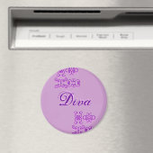 Diva Designer Name II Magnet (Insitu (Vaatwasser))