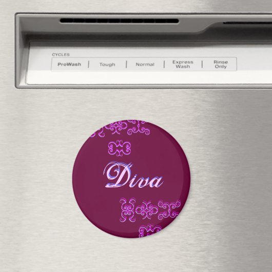 Diva Designer Name IV Magnet (Insitu (Vaatwasser))