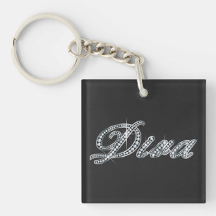 Diva "Diamond Bling" Sleutelhanger