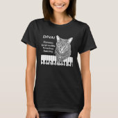 DIVA! #DIVA001 - Donker T-shirt (Voorkant)