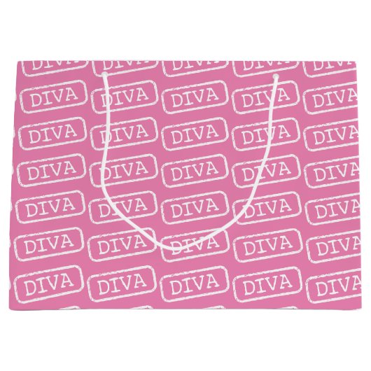 "DIVA DIVA DIVA" LARGE CADEAUTASJE (Voorkant)