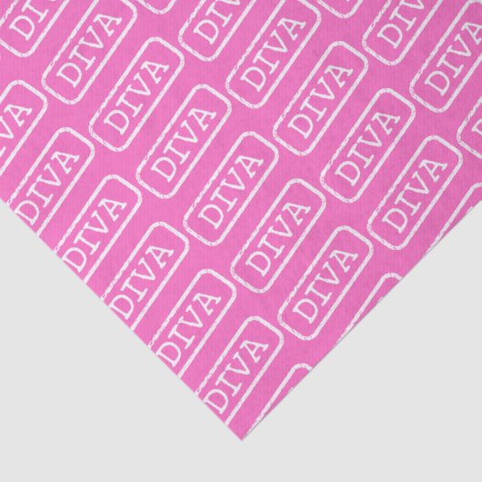 DIVA DIVA DIVA! TISSUEPAPIER (Detail)