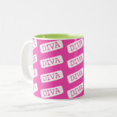 DIVA DIVA DIVA TWEEKLEURIGE KOFFIEMOK (Voorkant links)