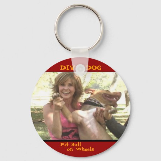 DIVA DOG Linda Blair Sleutelhanger (Voorkant)