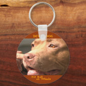 DIVA DOG Up Close & Personal Sleutelhanger (Voorkant)