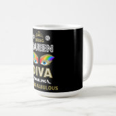 Diva Drag Queen Koffiemok (Voorkant rechts)