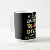 Diva Drag Queen Koffiemok (Voorkant links)