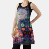 Diva Elegante Stijl Levendige Kleuren Schort (Insitu)