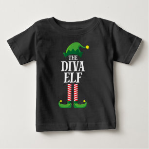 Diva Elf Matching Family Group kerstparty