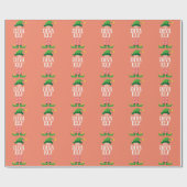 Diva Elf Matching Family Group kerstparty Cadeaupapier (Vlak)