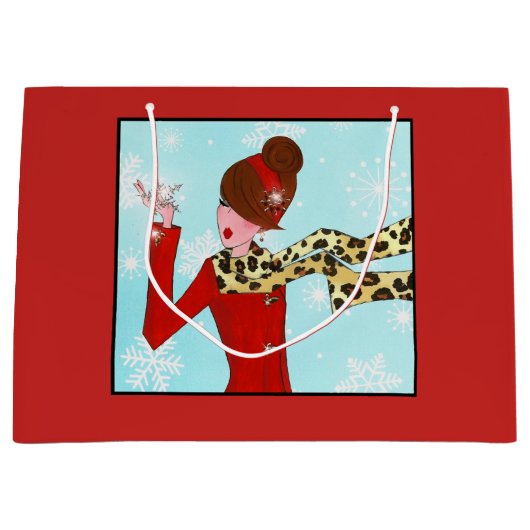 Diva en Sneeuwvonken Groot Cadeauzakje (Voorkant)