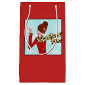 Diva en Snow Sparkles Klein Cadeauzakje (Voorkant)