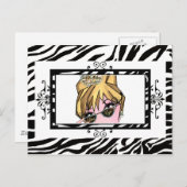 Diva Eyes briefkaarten (Voorkant / Achterkant)