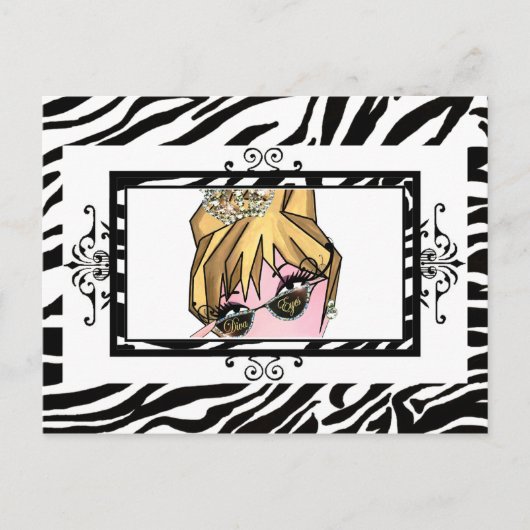 Diva Eyes briefkaarten (Voorkant)