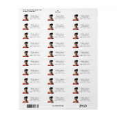 Diva Fabulous Address Label (Full Sheet)