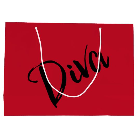 Diva Fabulous Groot Cadeauzakje (Achterkant)