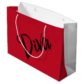 Diva Fabulous Groot Cadeauzakje (Achterkant Gekanteld)