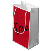 Diva Fabulous Klein Cadeauzakje (Achterkant Gekanteld)