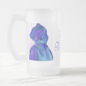 Diva fashionista in Blue I Matglas Bierpul (Links)