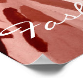 Diva fashionista in neutraal Poster (Hoek)