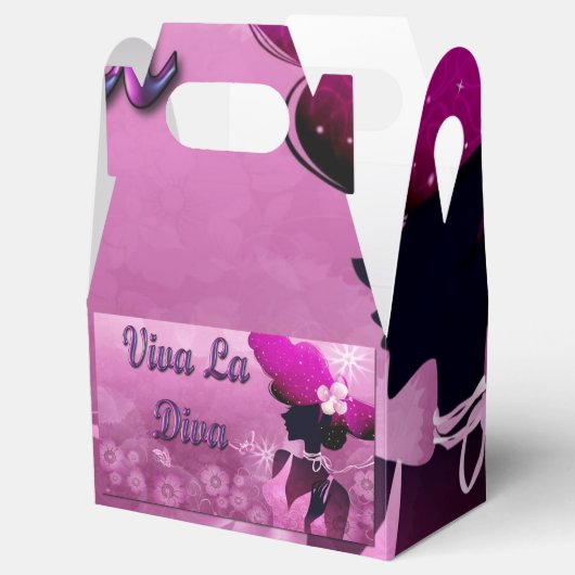 Diva Favor Cadeaus Bedankdoosjes (Geopend)