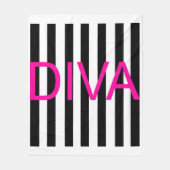 Diva Fleece Deken (Voorkant)