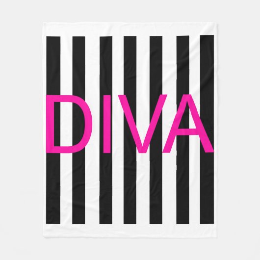 Diva Fleece Deken (Voorkant)