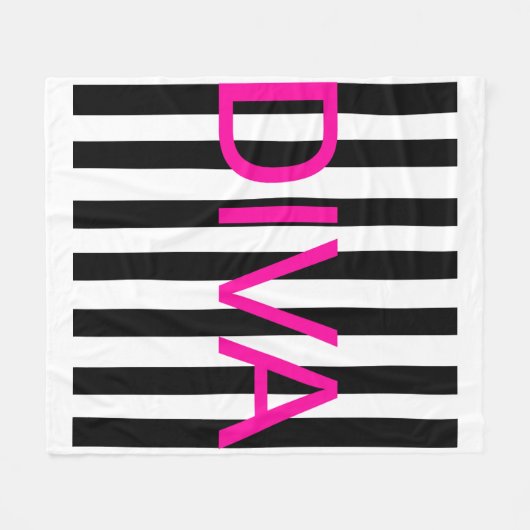 Diva Fleece Deken (Voorkant (Horizontaal))