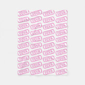 "DIVA" fleece dekens (Voorkant)