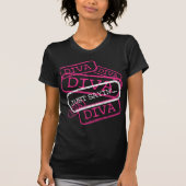 "DIVA" - Gewoon zeggen... T-shirt (Voorkant)