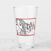 "DIVA" GLAS (Voorkant)