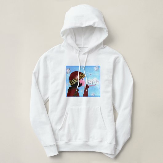 "DIVA" HOODIE (Design voorkant)