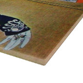 DIVA IN BLAUW Art Nouveau Beauty Mode Snijplank (Hoek)