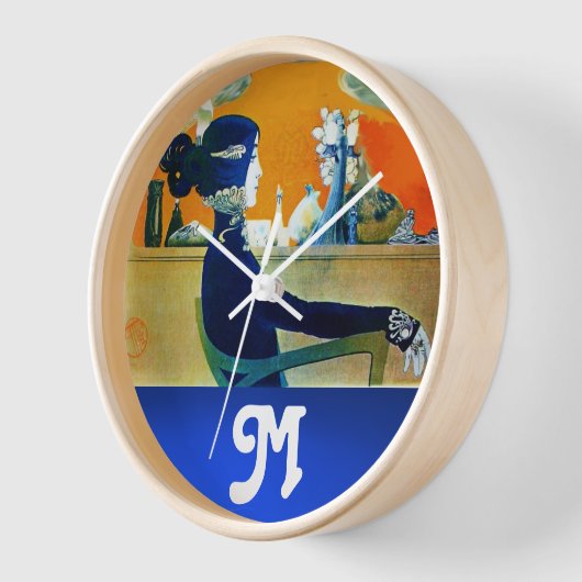 DIVA IN BLAUW, BEAUTY MODE MONOGRAM (Hoek)