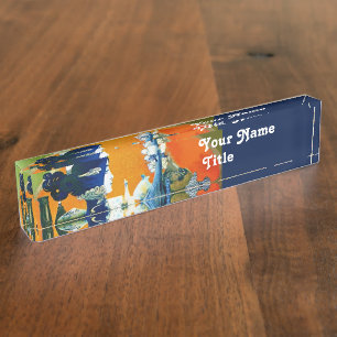 DIVA IN BLAUW, BEAUTY-MODE NAAMBORDJE