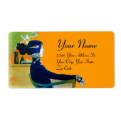 DIVA IN BLAUW ETIKET (Voorkant)