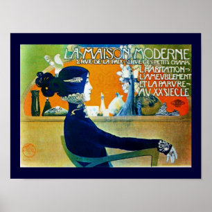 DIVA IN BLAUW POSTER