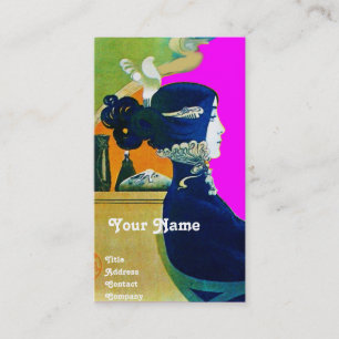 DIVA IN de BLAUWE Salon van de Schoonheid van het Visitekaartje