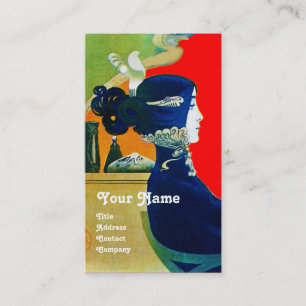 DIVA IN de BLAUWE Salon van de Schoonheid van het Visitekaartje