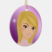Diva in de uitstalkast - SRF Keramisch Ornament (Rechts)