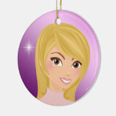 Diva in de uitstalkast - SRF Keramisch Ornament (Links)
