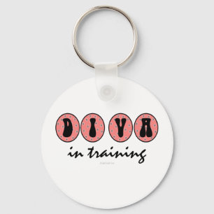 Diva in opleiding sleutelhanger
