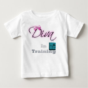 Diva in training Baby T-Shirt