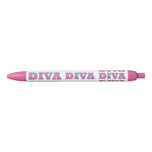 DIVA Inktpennen Zwarte Inkt Pen (Voorkant)