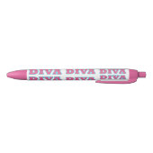 DIVA Inktpennen Zwarte Inkt Pen (Bodem)