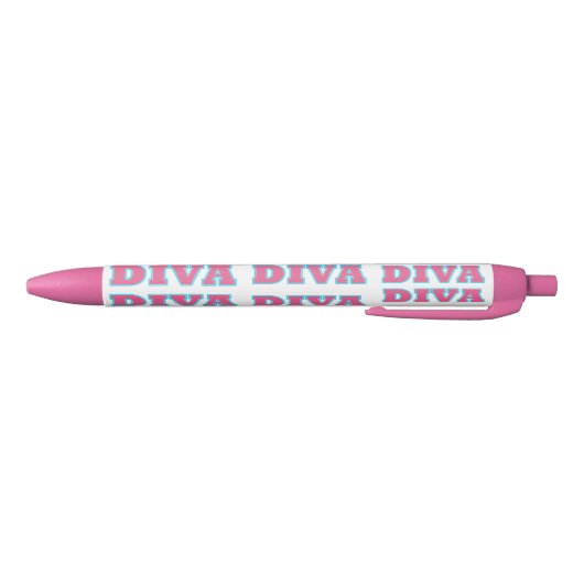DIVA Inktpennen Zwarte Inkt Pen (Bodem)